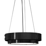 Invicta 16356 Double Shade Pendant - Black Pearl / Opal
