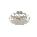 Montauk Ceiling Light Fixture - Polished Nickel