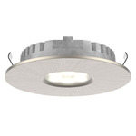 SuperPuck Recessed Puck Light - Satin Nickel / Frosted