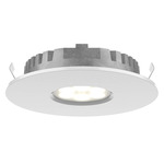 SuperPuck Recessed Puck Light - White / Frosted