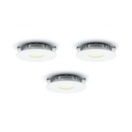 SuperPuck Recessed Puck Light Kit - White / Frosted
