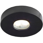SuperPuck Surface Mount Puck Light - Black / Frosted