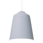 Piccadilly Pendant - Grey / White