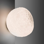Meteorite Wall / Ceiling Light - White