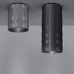 Fiamma Ceiling Light Fixture - Aluminum / Grey