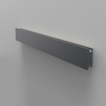 LineaFlat Mono Wall / Ceiling Light - Anthracite Grey