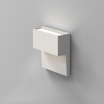 Piano Mono Wall Light - White / Frosted