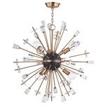 Liberty Chandelier - Aged Brass