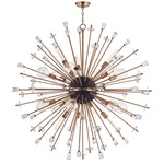 Liberty Chandelier - Aged Brass