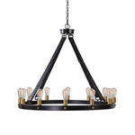 Marlow Chandelier - Antique Bronze