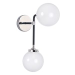 Atom Wall Light - Black / White