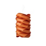 Link Chain Pendant - White / Orange Wood