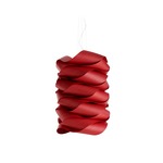 Link Chain Pendant - White / Red Wood