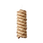 Link Chain Pendant - White / Natural Beech