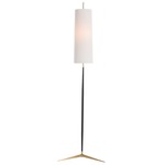 Dunn Floor Lamp - Bronze / Off White