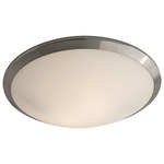 Essex Ceiling Light Fixture - Buffed Nickel / Opal