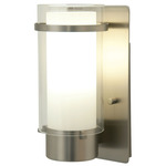 Essex Wall Light - Buffed Nickel/ Opal