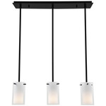 Essex Linear Pendant - Graphite / Opal