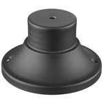 Pier Mount Simple Round Base Accessory - Black