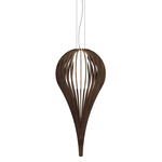 Cappadocia Reverse Pendant - American Walnut / White