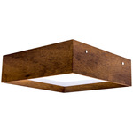 Squadro Flush Mount - Walnut