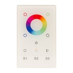 DMX 1-Zone RGB + RGBW Touch Controller - White