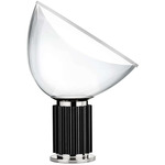 Taccia Small LED Table Lamp - Black / White