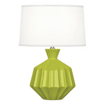 Orion Table Lamp - Apple / Oyster Linen