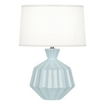 Orion Table Lamp - Baby Blue / Oyster Linen