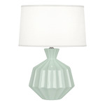 Orion Table Lamp - Celadon / Oyster Linen