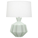 Orion Table Lamp - Matte Celadon / Oyster Linen