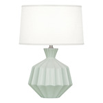 Orion Table Lamp - Matte Celadon / Oyster Linen