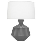 Orion Table Lamp - Matte Ash / Oyster Linen