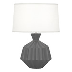 Orion Table Lamp - Matte Ash / Oyster Linen