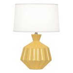 Orion Table Lamp - Sunset Yellow / Oyster Linen