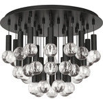 Milano Ceiling Light - Deep Patina Bronze / Crystal