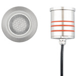 Round Slim 2 Inch In-Ground Light 12V - Stainless Steel / Honeycomb