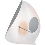 Lederam Manta White Wall / Ceiling Light - Satin / White