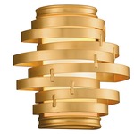 Vertigo Wall Sconce - Gold Leaf / Opal