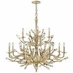 Eve Chandelier - Floor Model - Champagne Gold