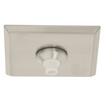 Fast Jack 2 Inch Square Canopy - Satin Nickel