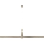 Monorail Adjustable Standoff - Satin Nickel