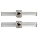 Monorail Straight Isolating Connector - Clear