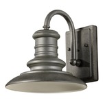 Redding Station Warm Dim Outdoor Wall Light - Tarnished