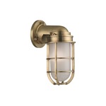 Carson Wall Sconce - Aged Brass / Clear