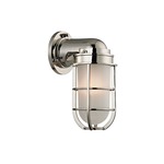 Carson Wall Sconce - Polished Nickel / Clear