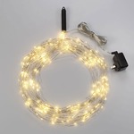 Starry Lights AC Powered Multi Strand LED - Silver