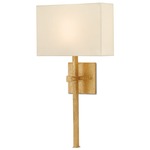 Ashdown Wall Light - Antique Gold Leaf / Champagne