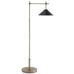 Dao Floor Lamp - Silver Granello / Black