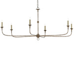 Nottaway Chandelier - Pyrite Bronze